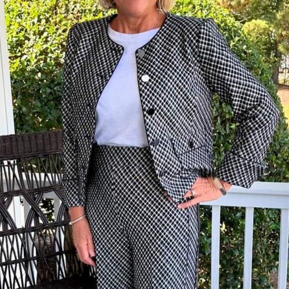 Spanx Ponte Lady Jacket Jacquard Size Small - Picture 7 of 7